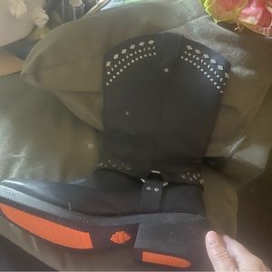 Harley Davidson women’s riding boots, size 9.5. New, no box, Never worn.